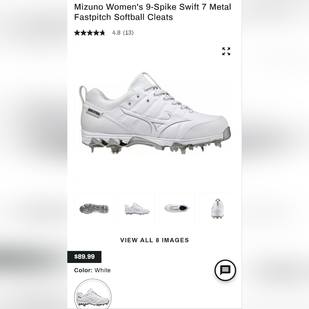 Mizuno softball cleats